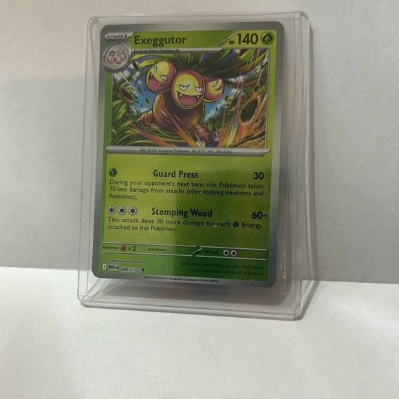 Pokemon Other - Exeggutor Pokémon Card 2025 MEG EN 005/132